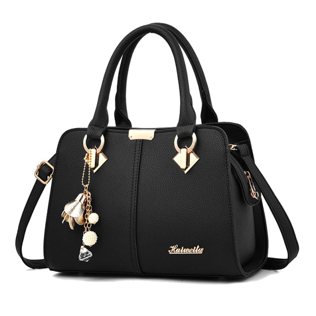 Newposs Famous Designer Brand Bags Women Leather Handbags 2021 Luxury Ladies Hand Bags Purse Fashion Shoulder Bags