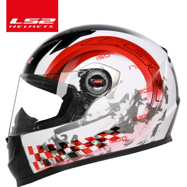 Original LS2 rhinoceros full face motorcycle helmet casque moto capacete ls2 ff358 no pump ECE approved