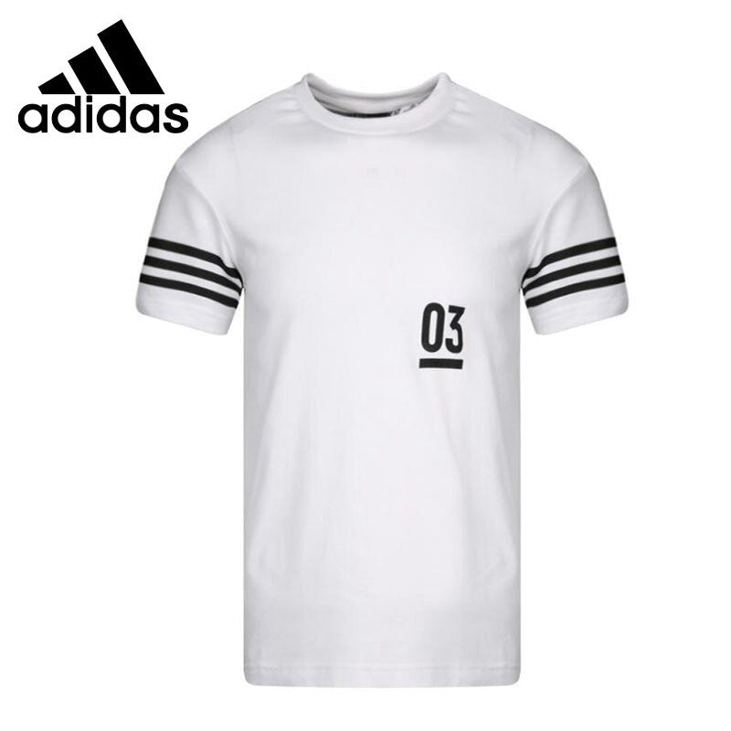 Original New Arrival 2018 Adidas Performance SS 03 DS BOX Men's T-shirts short sleeve Sportswear