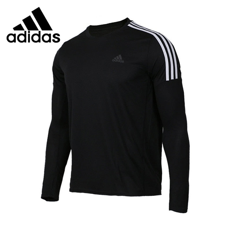 Original New Arrival  Adidas RUN 3S LS M Men's T-shirts Long Sleeve Sportswear