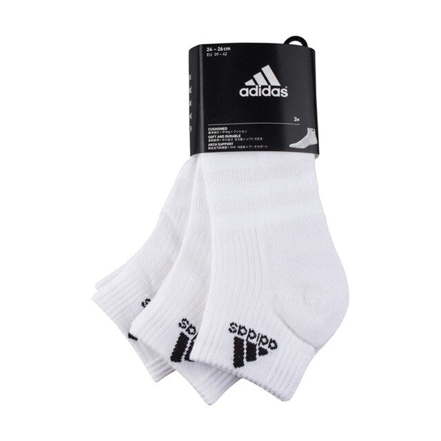 Original New Arrival  Adidas Unisex Sports Socks (3 Pairs)