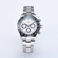 Parnis Quartz Chronograph Watch Men Top Brand Luxury Pilot Business Waterproof Sapphire Crystal Wrist Watches Relogio Masculino