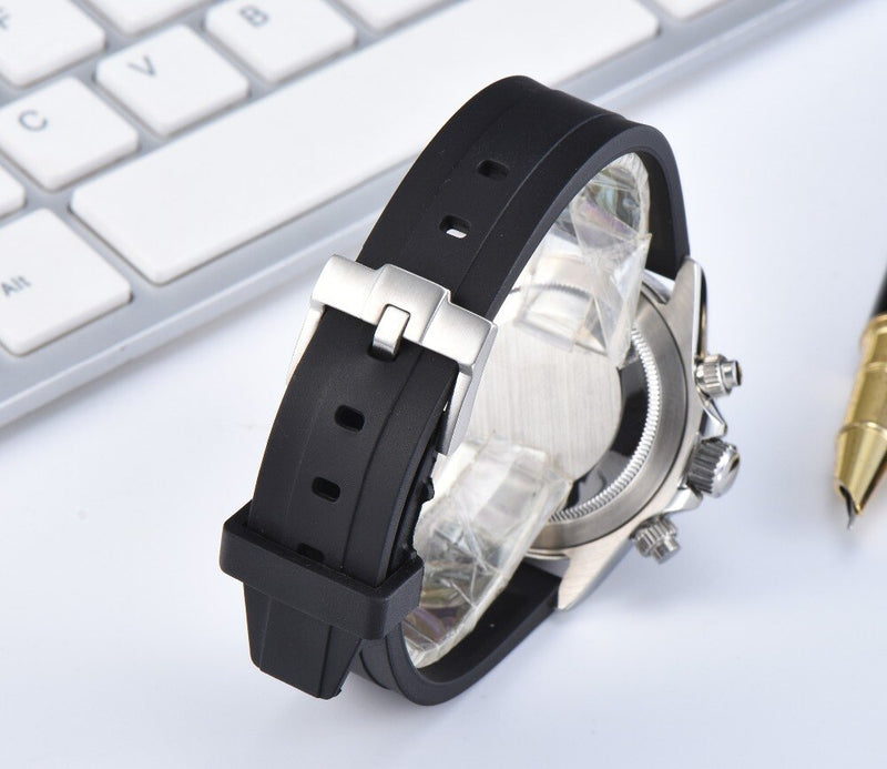 Parnis Wrist Watches Men Quartz Pilot Chronograph Top Brand Luxury Business Sapphire Crystal Luminous Watch Relogio Masculino