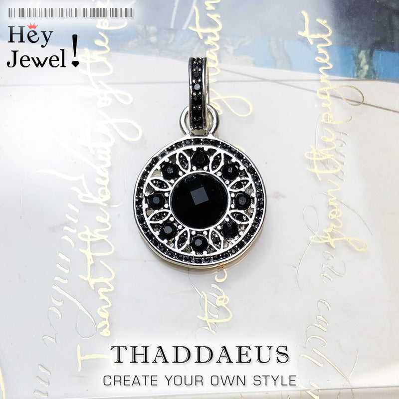 Pendant Black Ornament,2019 Brand New Glam 925 Sterling Silver Jewelry Europe Style Fashion Accessorie Gift For  Soul Woman