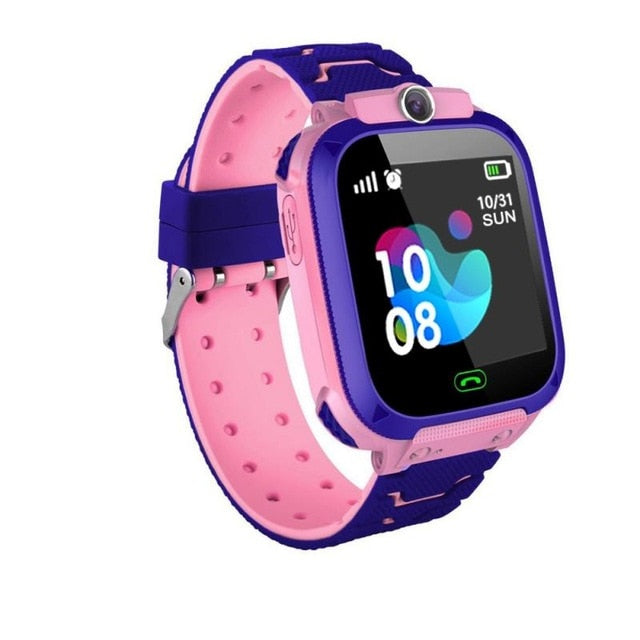 Q12 Children's Smart Watch SOS Phone Watch Smartwatch For Kids Boys Girls Bracelet Wristband Smart IP67 Tracker Kids Watches