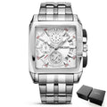Real Photo!!!!! MEGIR Men's Watches Luxury Top Brand Creative Business Stainless Steel Quartz Wristwatches Men Relogio Masculino