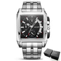 Real Photo!!!!! MEGIR Men's Watches Luxury Top Brand Creative Business Stainless Steel Quartz Wristwatches Men Relogio Masculino