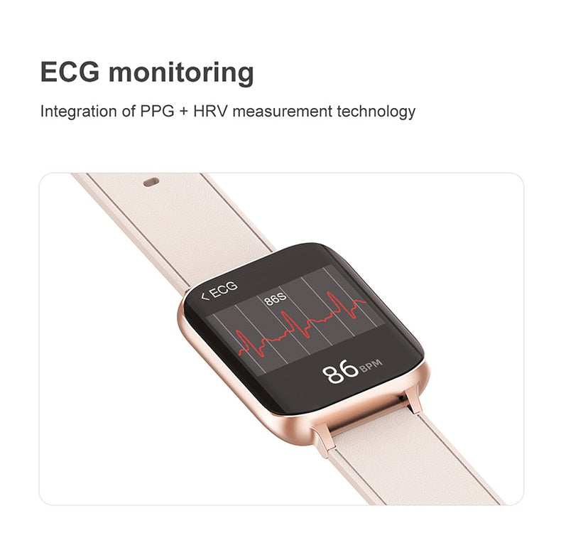 SANLEPUS 2020 ECG Smart Watch Bluetooth Calls Smartwatch Men Women Waterproof Heart Rate Blood Pressure For OPPO Android iOS
