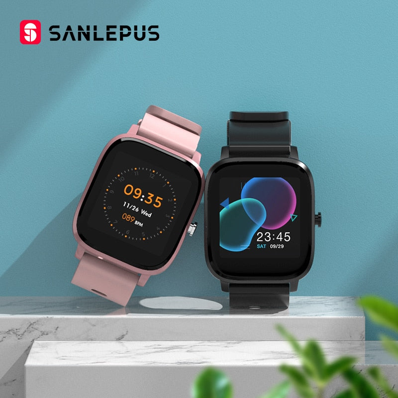 SANLEPUS Global Version Smart Watch IP67 Waterproof Smartwatch 2020 New Men Women Fitness Bracelet Band For Android Apple Xiaomi