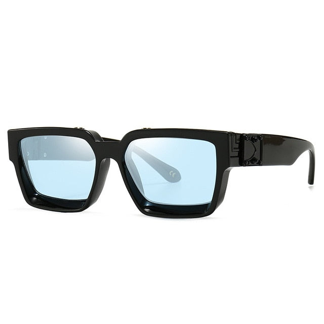 SHAUNA Retro Square Sunglasses UV400