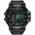 SMAEL Mens Chronograph Watches Sport Male Clock Stop Army Military Watch Men Multifunction Waterproof LED Digital Watch for Man