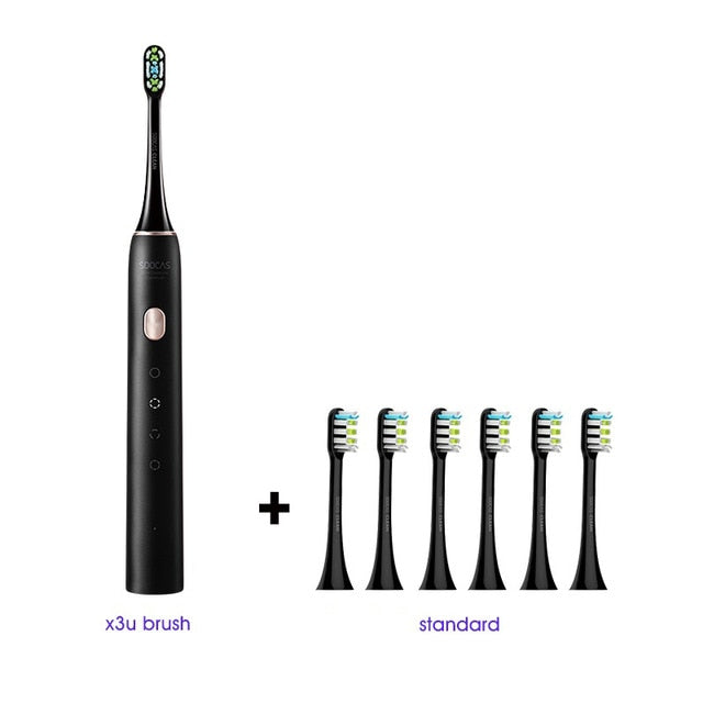 SOOCAS X3U Sonic Electric Toothbrush Ultrasonic Automatic Upgraded USB Rechargeable Fast chargeable Adult Waterproof Tooth Brush