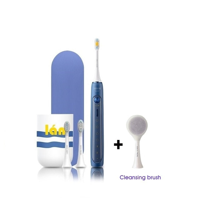 SOOCAS X5 Electric Toothbrush Rechargeable Smart Sonic Toothbrush Automatic Ultrasonic Tooth Brush Teeth Cleaning 12 modes IPX7