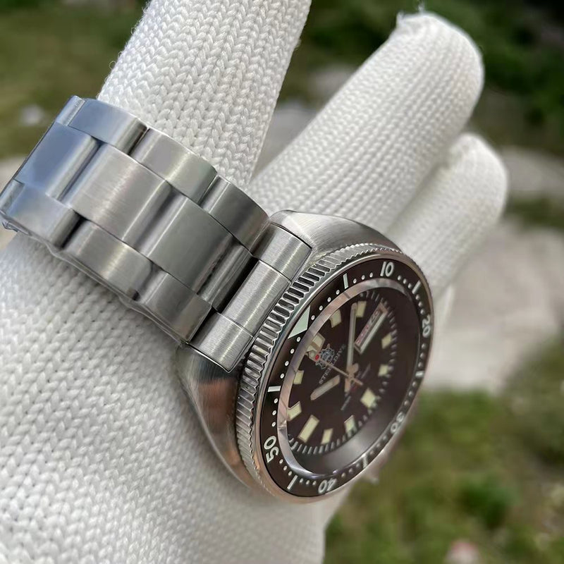 STEELDIVE SD1970W New Arrival Day Date Function 44MM Steel Case 200M Waterproof NH36 Automatic Movement Mens Dive Watches