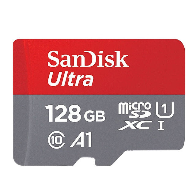 SanDisk Memory Card Micro SD 128GB 200GB 256GB 64GB 32GB 16GB Class 10 UHS-1 SDHC/SDXC Max 100M/s TF Trans Flash Mikro Card