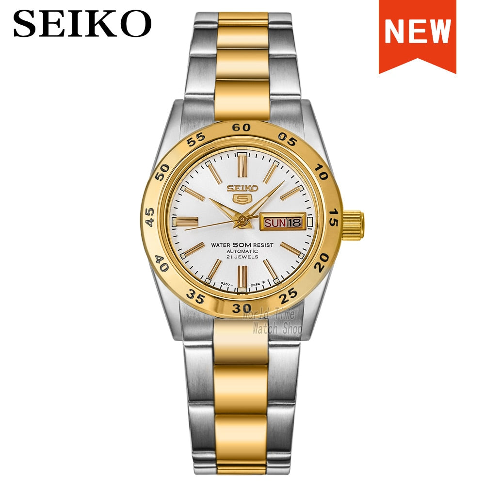 Seiko watch woman 5 automatic watch Top Luxury Brand fashion Sport Clock Wrist woman Watch relogio masculino SYMG42K1