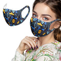 Skull Print Mouth Mask Adult Unisex Halloween Pattern Face Cover Salvaorejas Mascarillas Reusable Washable Breathable Маска #LW