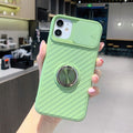 Slide Camera Protection Case For iPhone 12 SE 2020 11 11Pro Max XR XS Max X 8 7 6 6S Plus 11Pro Shockproof Ring Holder Soft Case