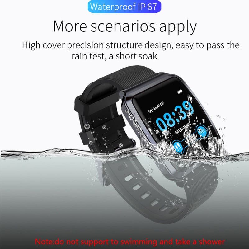 Smart Watch Men Blood Pressure Measurement Waterproof Smartwatch Women Heart Rate Monitor Watches Smart For Android IOS 2020