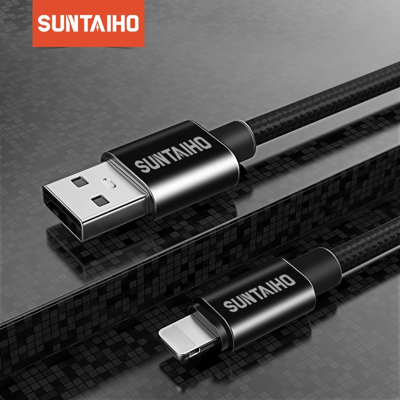 Suntaiho 3M USB Fast Charger Cable for iPhone 11 Pro max Xs Xr X 8 7 6 Plus 6s 5s Plus USB Charging Cables for iPhone Charger
