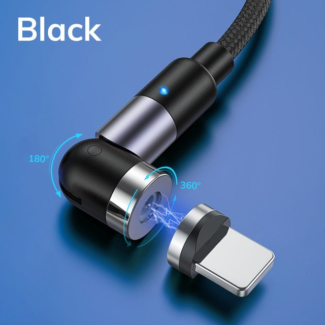 TOPK Magnetic Micro USB Type C Cable Magnetic Charging Cable for iPhone Xiaomi Samsung Mobile Phone Charger Magnet USB Wire Cord