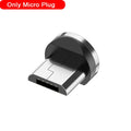 USLION LED Magnetic USB Cable Fast Charging USB Type C Phone Cable Magnet Charger Data Charge Micro USB For iPhone 11 For Xiaomi