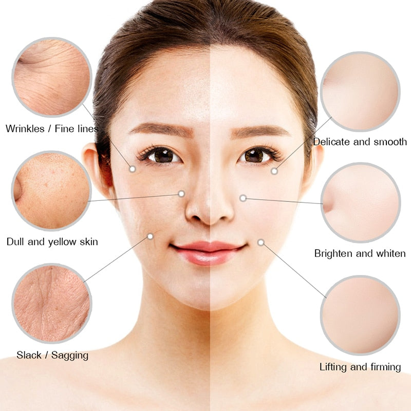 VIBRANT GLAMOUR Retinol Face Cream Anti Wrinkle Improve Fine Lines Brightening Whitening Tightening Revitalizing Skin Care 30g