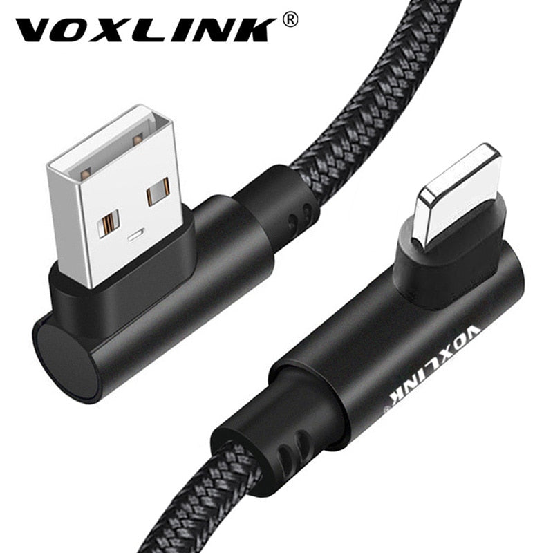 VOXLINK USB Cable 5V 2.4A for iphone X XS XR Fast Charging Sync Data USB Cable For iphone x xs xr  max 8 8Plus 7 6 6s ipad mini