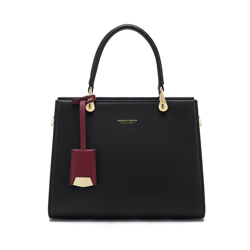 Women Bag Shoulder Handbag Women Vintage Messenger Bags Top-Handle Composite Bag Purse Wallet Leather