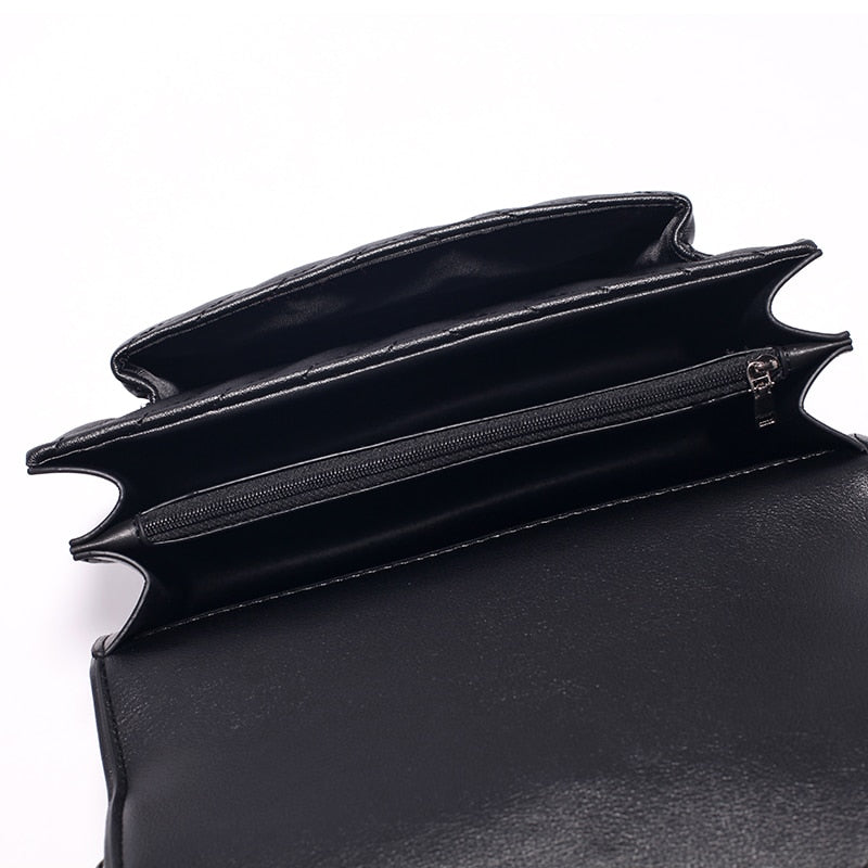 Women Leather Handbags High Quality Sac A Main Luxury Brand Women Messenger Bags Sac A Main Tassel Chains Shoulder Bag Female