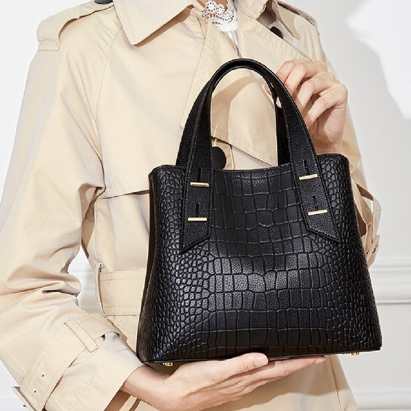 ZOOLER Luxury Brand Designer Genuine Leather Bags for women Leather purses handbags Black Shoulder Bags bolsa feminina WG203