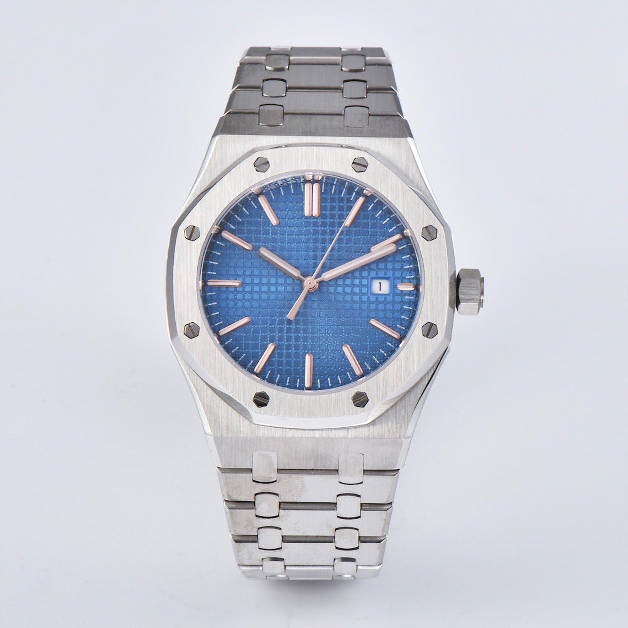 Mechanical Men's Automatic: Stainless Steel Watches / Rose Gold / Blue / Suits, Popular Brands / Fashion AP78