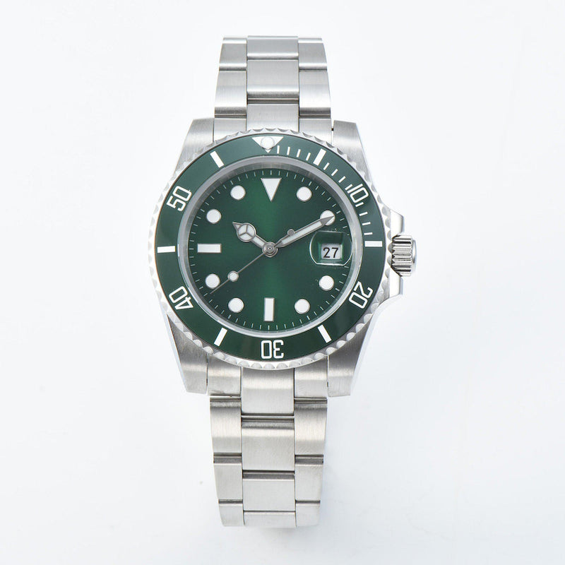 Men's self-winding watch / high quality movement Submariner 40mm green / suit, popular luxury brand / waterproof / fashion
