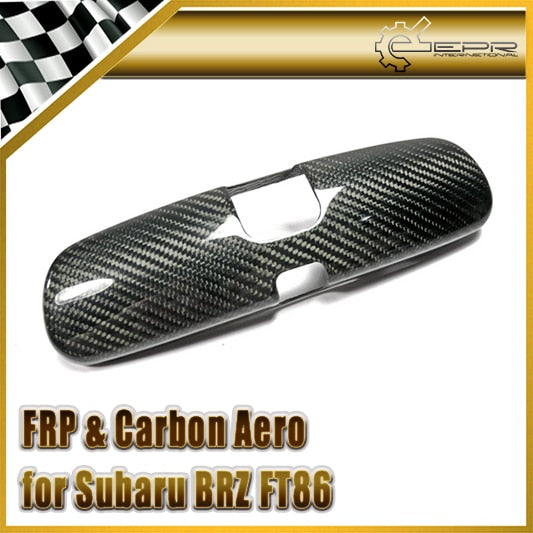 Car-styling BRZ FT86 Carbon Fiber Room Mirror Cover