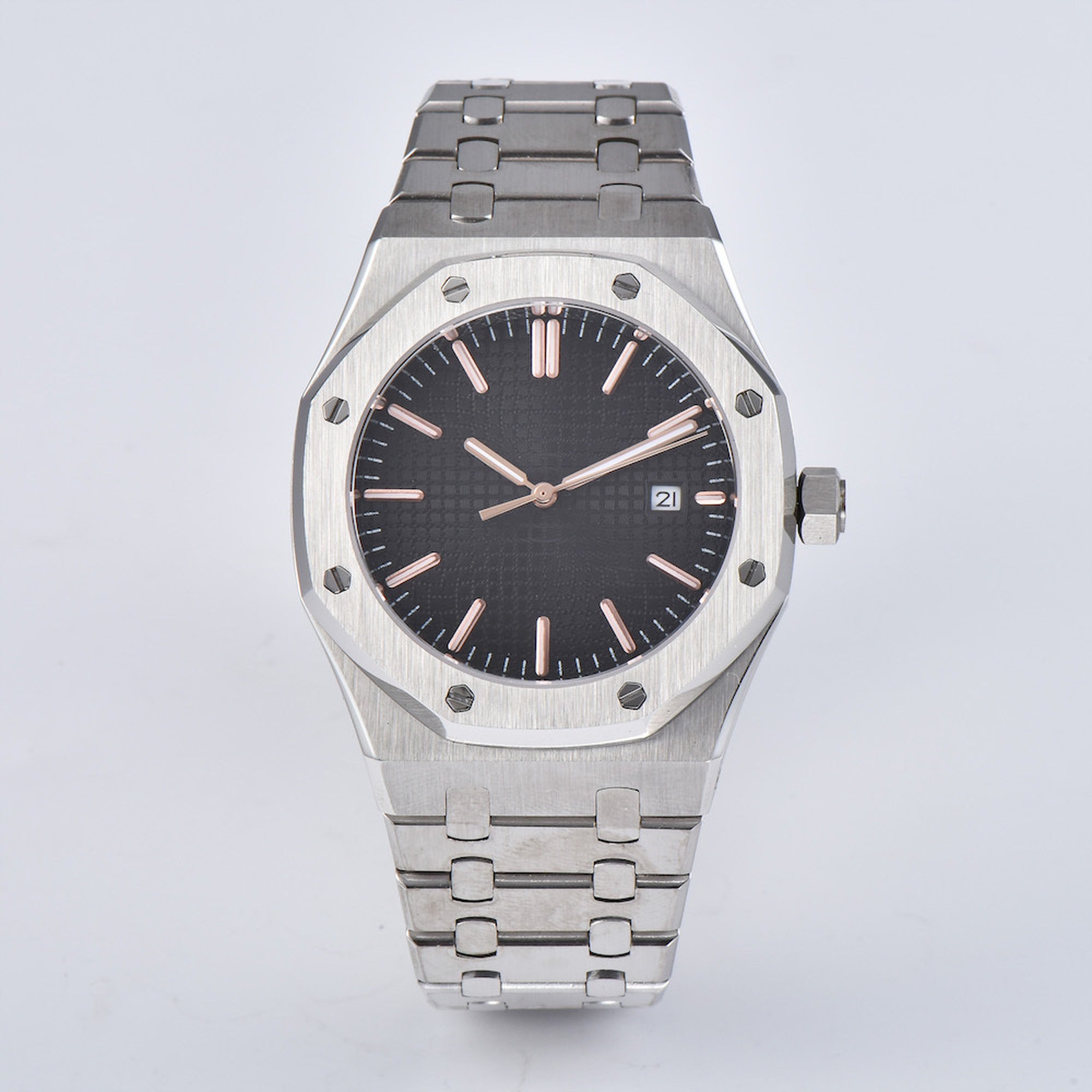 Mechanical Men's Automatic: Stainless Steel Watch Black / Rose Gold / Suit, Popular Brand / Fashion AP76