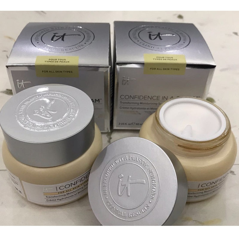 drop ship IT Cosmetics Confidence In A Cream Moisturizer Hydrating Transforming Moisturizing Face Cream Full Size CC BB Cream
