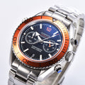 oumashi men's watch automatic SUB diving watch chronograph function quartz watch luminous waterproof