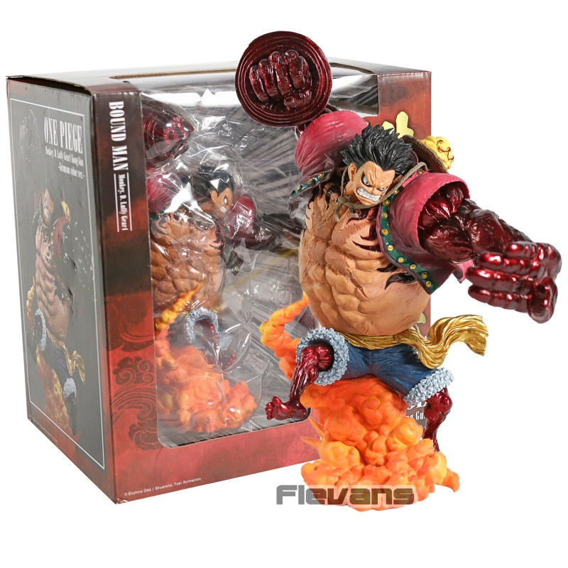 Banpresto One Piece Monkey D. Luffy Gear 4 Kong Gun PVC Figure Collectible Model Toy