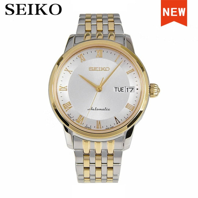 seiko watch men 5 automatic watch Top Luxury Brand Waterproof Sport Clock Wrist Watch Mens Watches set relogio masculino SRPB15J